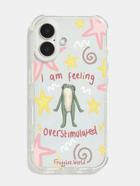 Froggles World x Skinnydip Overstimulated Frog Shock iPhone Case Phone Cases Skinnydip London
