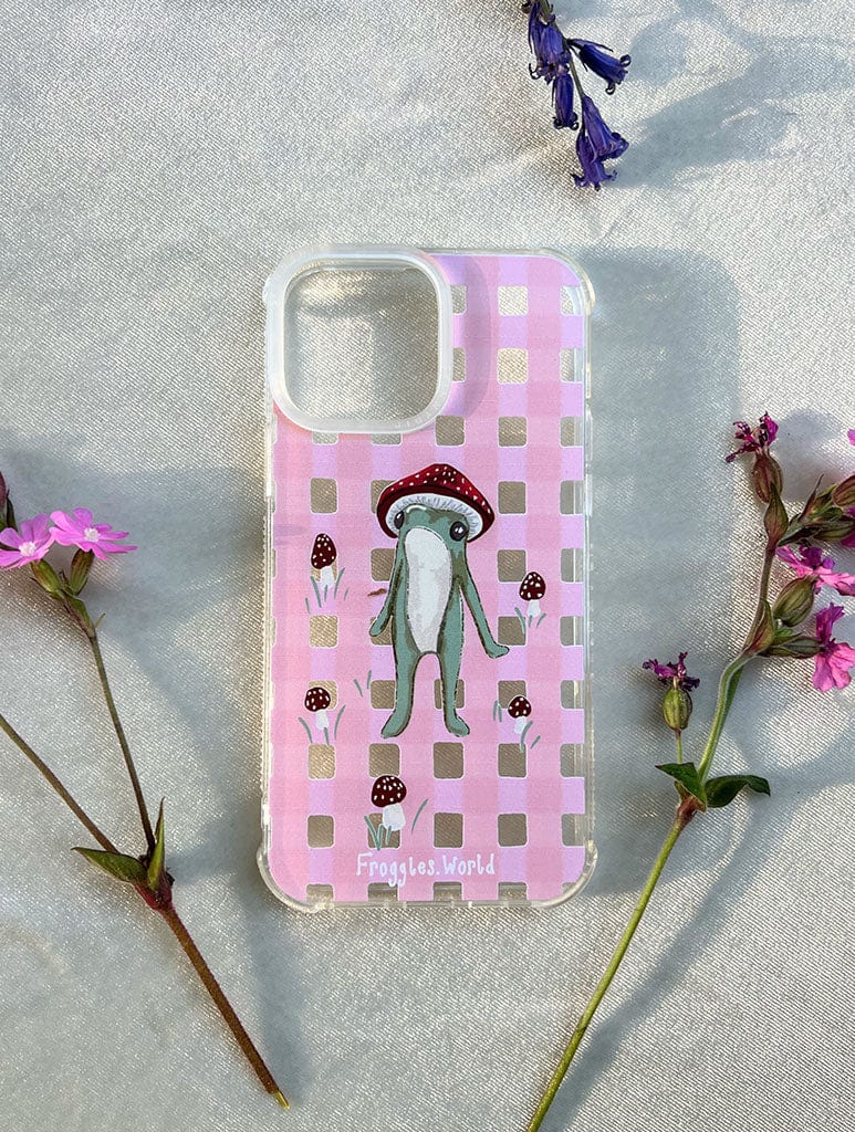 Froggles World x Skinnydip Toadstall Frog Shock iPhone Case Phone Cases Skinnydip London