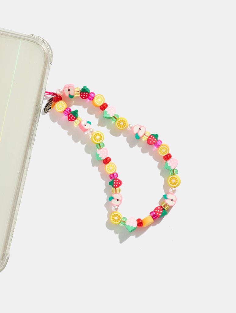 Fruit Salad Beaded Strap Phone Grips Skinnydip London