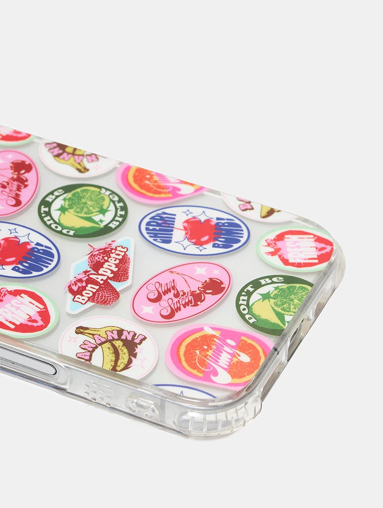Fruity Graphic Sticker Shock iPhone Case Phone Cases Skinnydip London