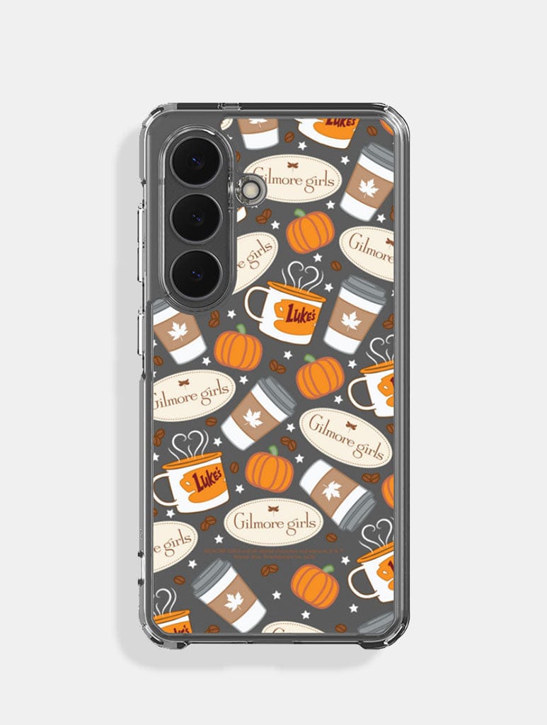 Gilmore Girls x Skinnydip Coffee Pattern Samsung Case Phone Cases Skinnydip London