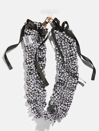 Gingham Ruffle Cross Body Strap Phone Grips Skinnydip London