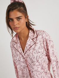 Girl Dinner Pyjama Set Lingerie & Nightwear Skinnydip London