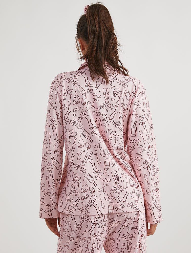 Girl Dinner Pyjama Set Lingerie & Nightwear Skinnydip London