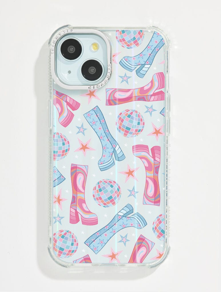 Gogo Boots And Disco Balls Shock iPhone Case Phone Cases Skinnydip London