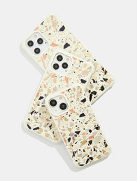 Gold Terazzo Shock iPhone Case Phone Cases Skinnydip London