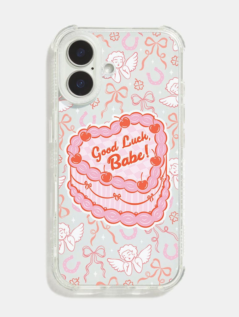 Good Luck Babe Shock iPhone Case Phone Cases Skinnydip London