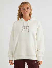 Good Luck Trolls x Skinnydip Keep It Happy Hoodie In White Hoodies & Sweatshirts Skinnydip London