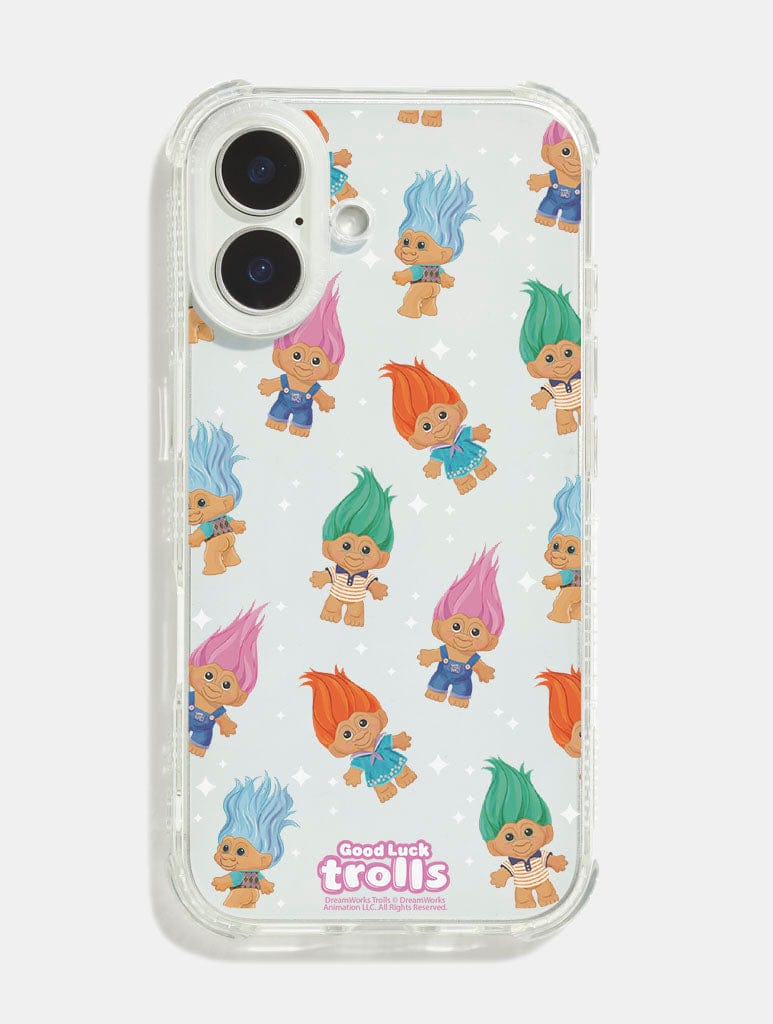 Good Luck Trolls x Skinnydip Repeat Shock iPhone Case Phone Cases Skinnydip London