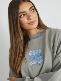 Good Things Are Coming Sweatshirt Hoodies & Sweatshirts Skinnydip London