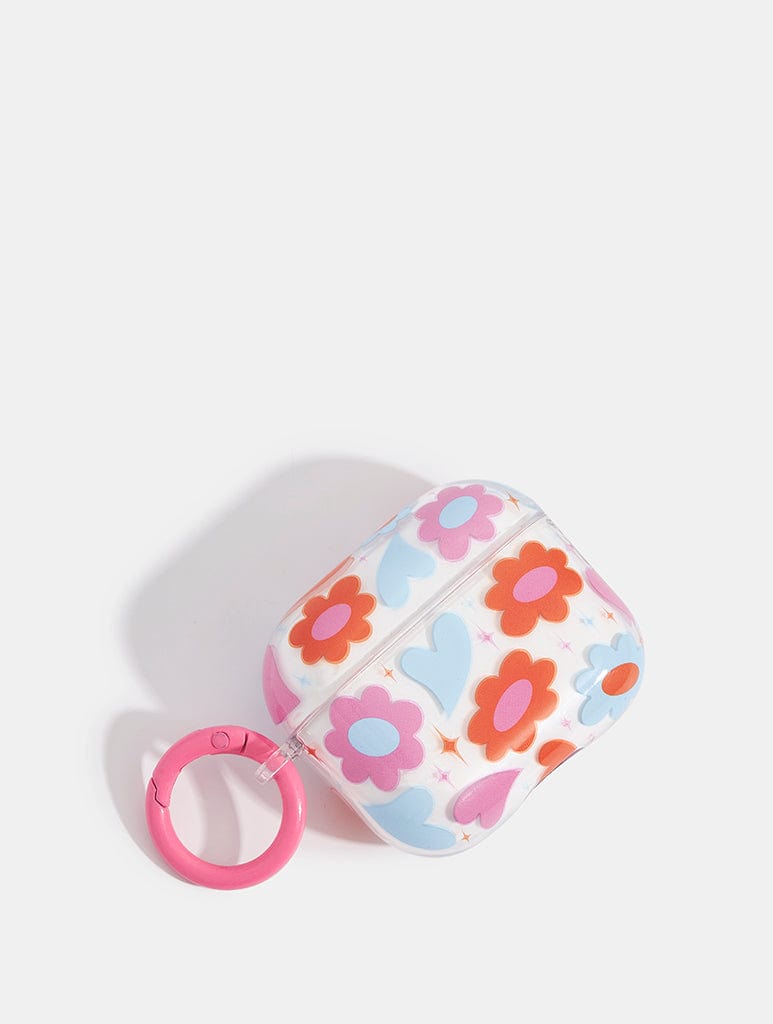 Groovy Flower Heart AirPods Case AirPods Cases Skinnydip London