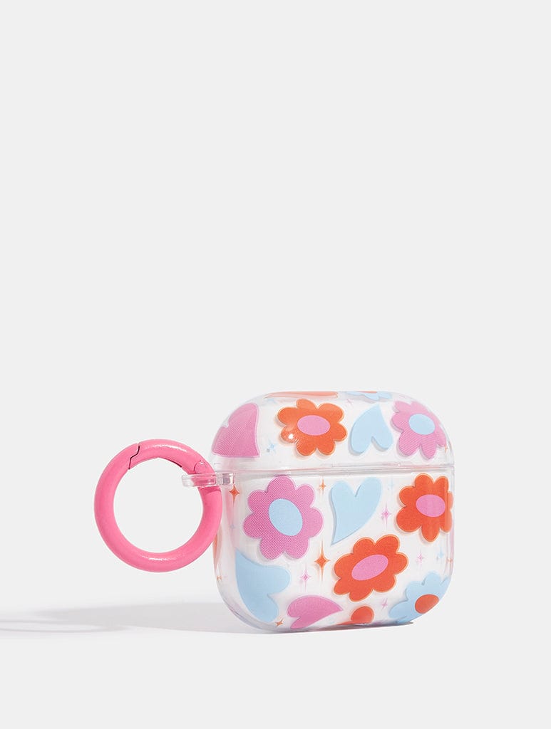 Groovy Flower Heart AirPods Case AirPods Cases Skinnydip London