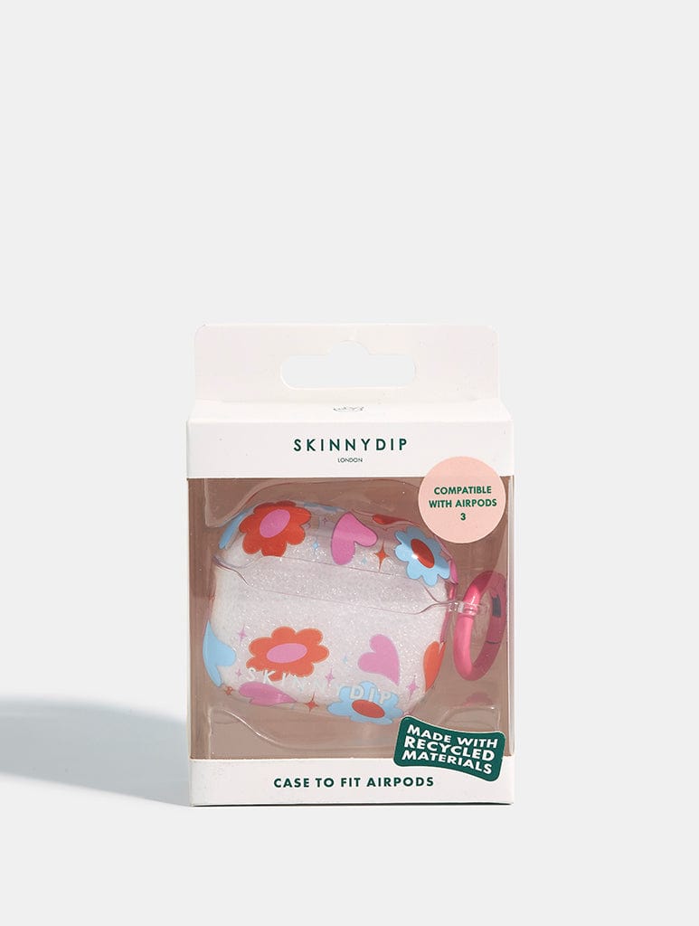Groovy Flower Heart AirPods Case AirPods Cases Skinnydip London