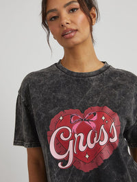 Gross T-Shirt in Acid Wash Tops & T-Shirts Skinnydip London