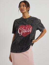 Gross T-Shirt in Acid Wash Tops & T-Shirts Skinnydip London