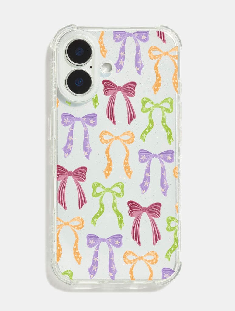 Halloween Multicolour Bows Shock iPhone Case Phone Cases Skinnydip London