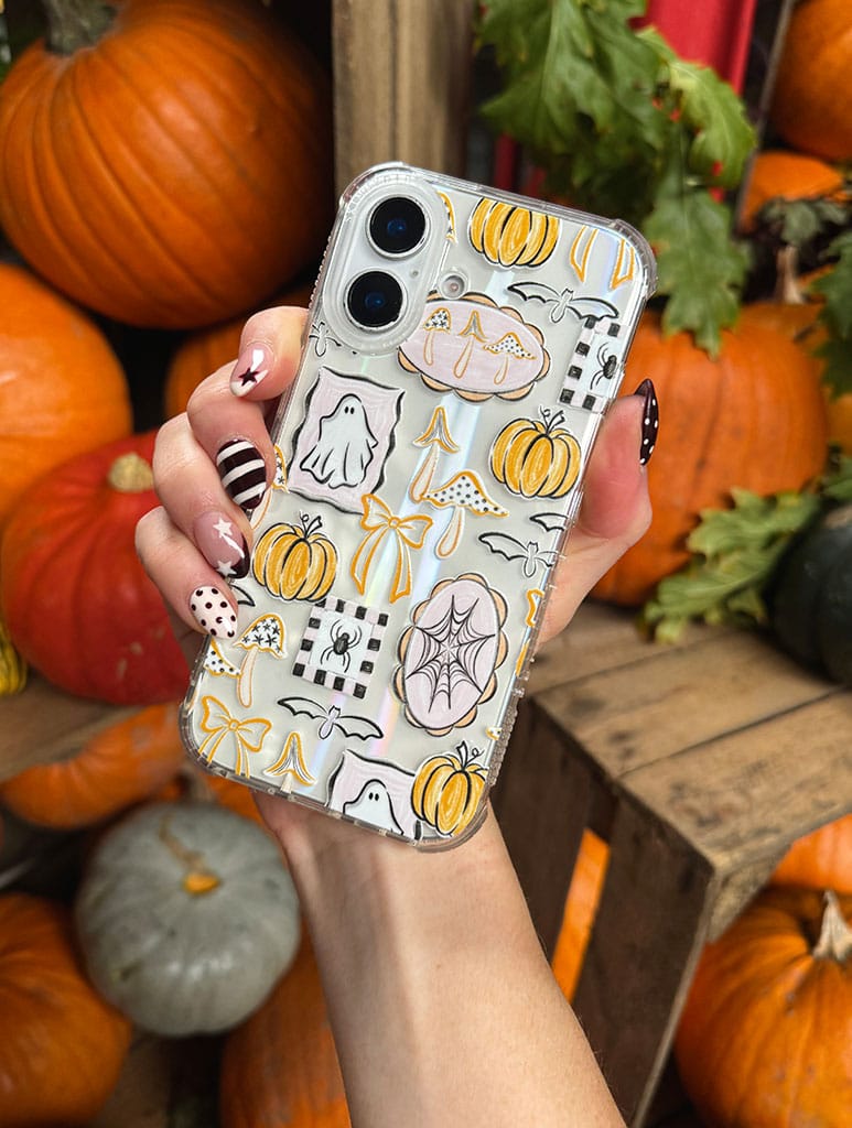 Halloween Patchwork Shock iPhone Case Phone Cases Skinnydip London