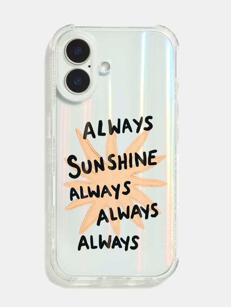Hand And Palm x Skinnydip Always Sunshine Shock iPhone Case Phone Cases Skinnydip London
