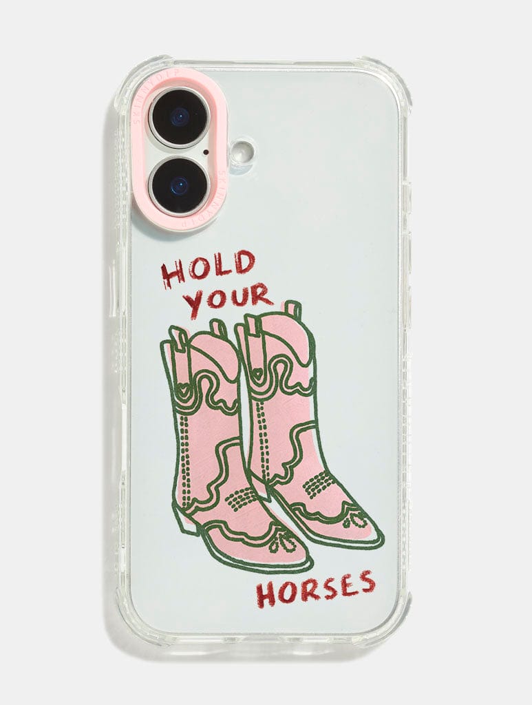 Hand And Palm x Skinnydip Hold Your Horses Shock iPhone Case Phone Cases Skinnydip London