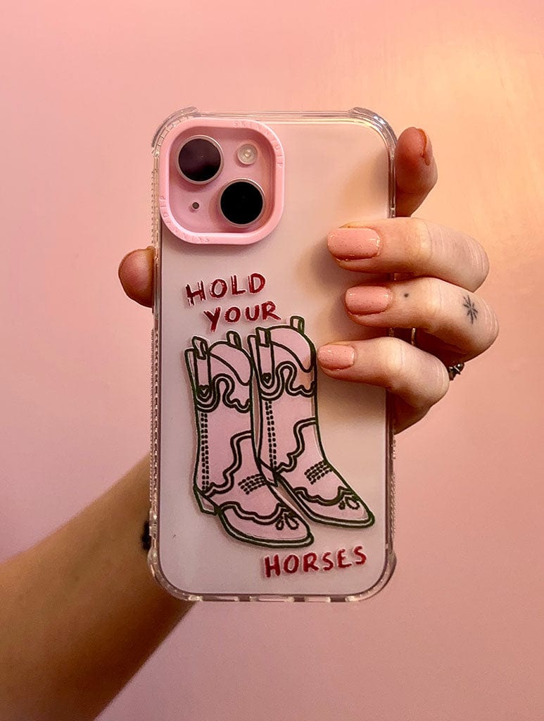 Hand And Palm x Skinnydip Hold Your Horses Shock iPhone Case Phone Cases Skinnydip London