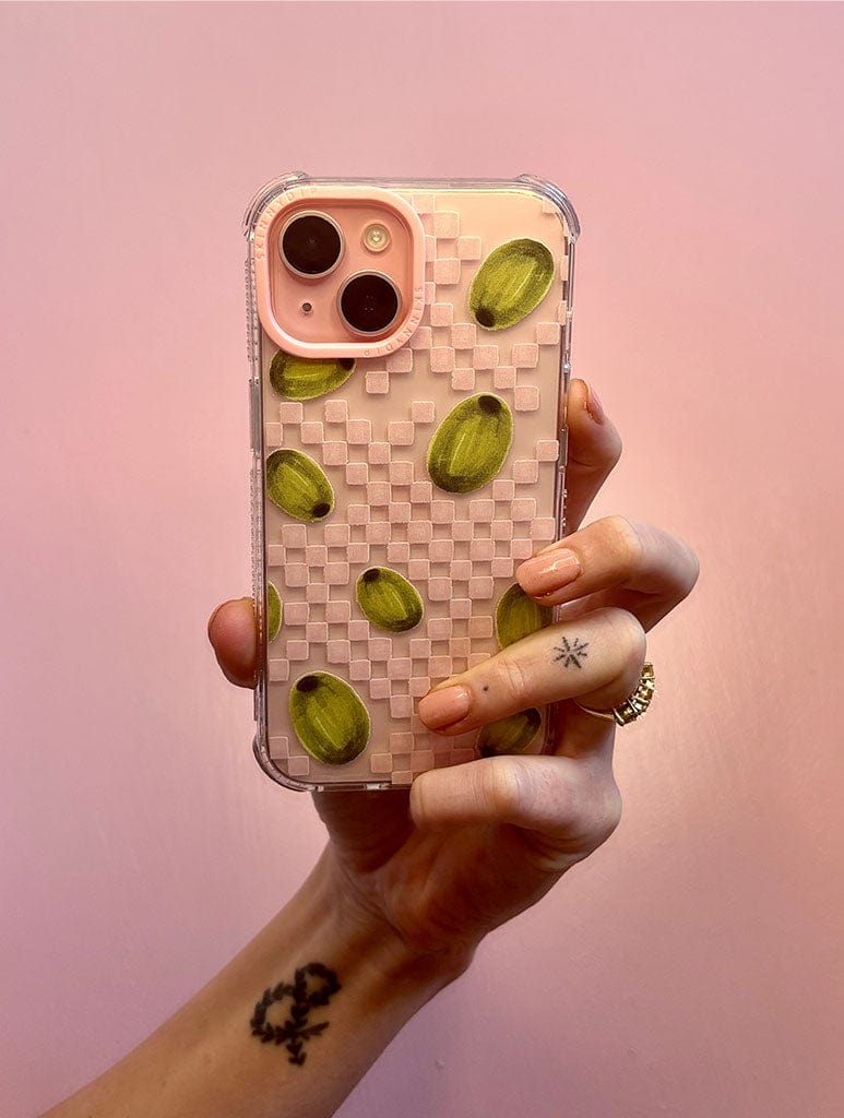 Hand And Palm x Skinnydip Olives Shock iPhone Case Phone Cases Skinnydip London