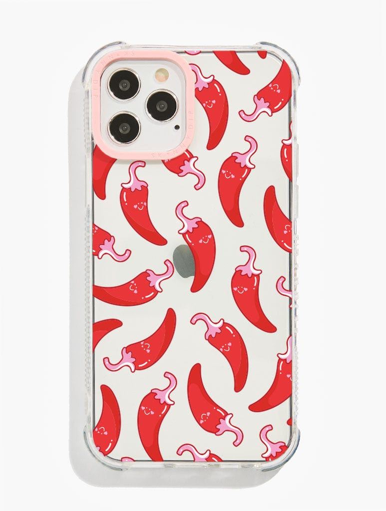 Happy Chilli Peppers Shock iPhone Case Phone Cases Skinnydip London
