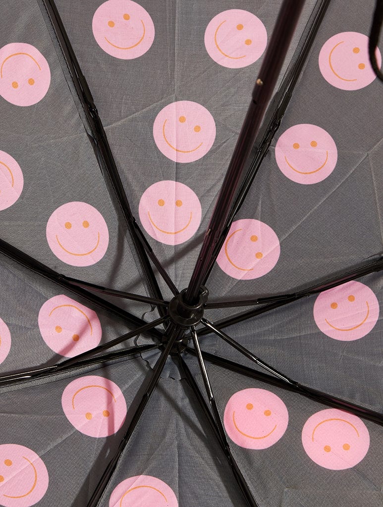 Happy Face Umbrella Umbrellas Skinnydip London
