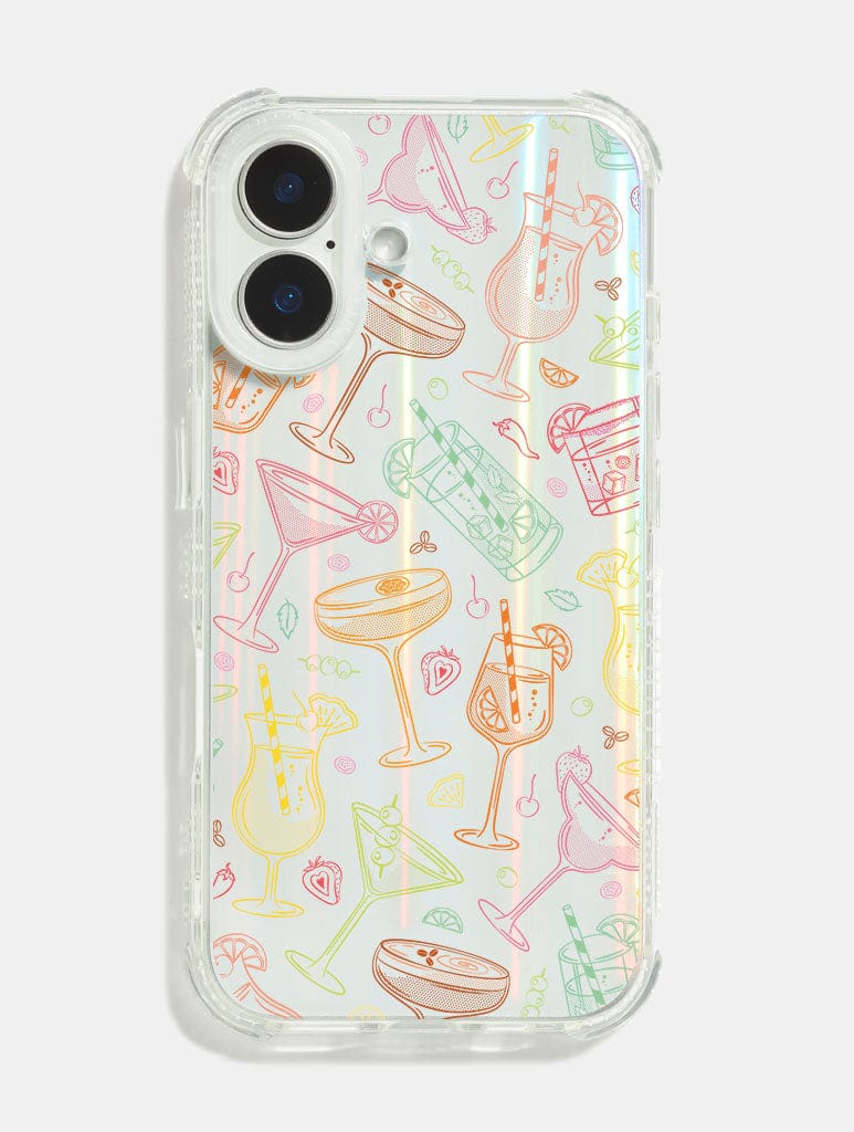 Happy Hour Cocktails Shock iPhone Case Phone Cases Skinnydip London