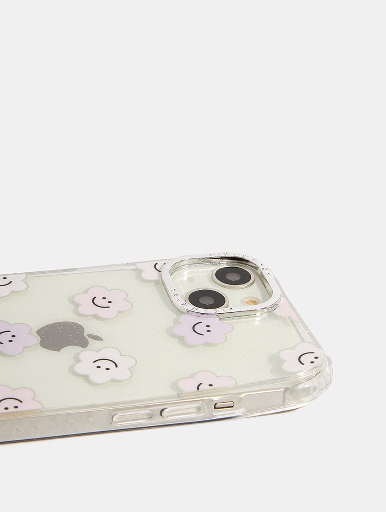 Happy Lilac Daisy Shock iPhone Case Phone Cases Skinnydip London