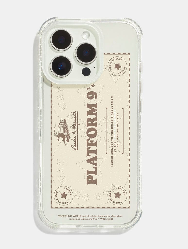 Harry Potter x Skinnydip Hogwarts Express Ticket Shock iPhone Case | Harry Potter Accessories Harry Potter x Skinnydip Hogwarts Express Ticket Shock iPhone Case | Harry Potter Accessories