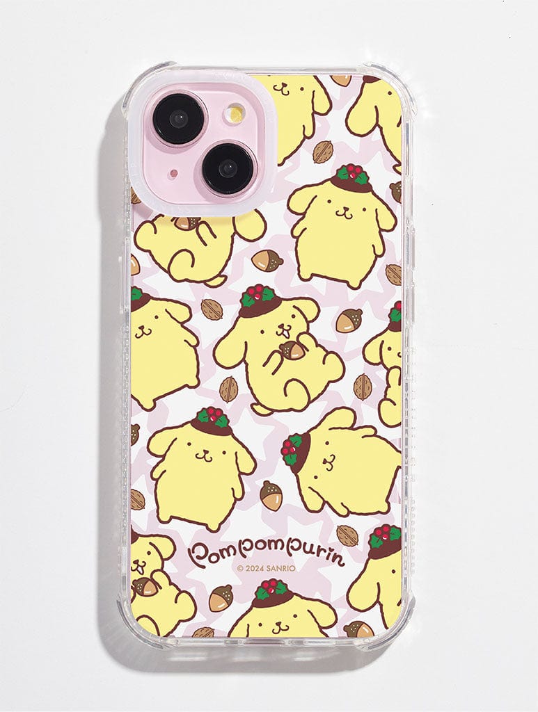 Hello Kitty Friends Pompompurin Nut Shock iPhone Case Subtle