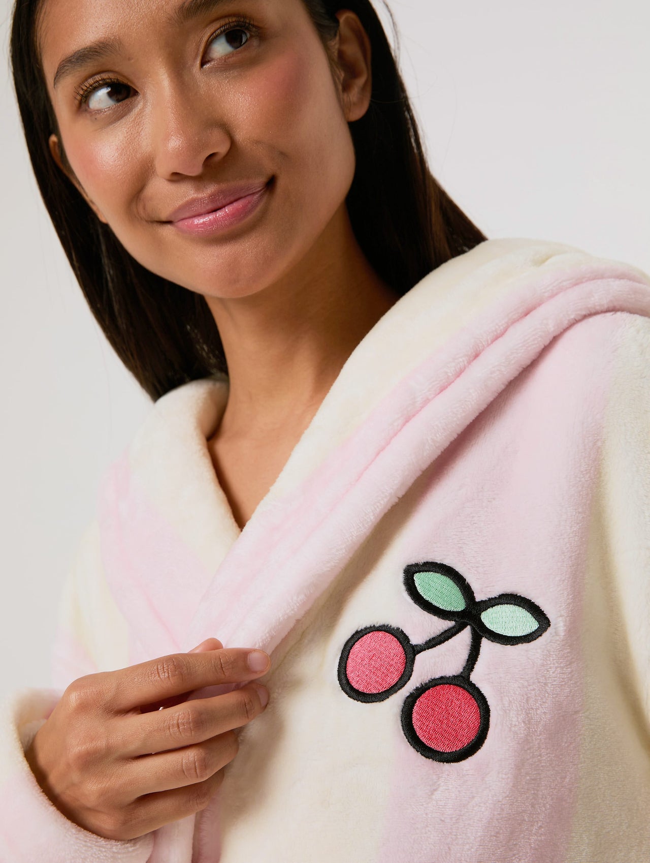 Hello Kitty Stripe x Skinnydip Dressing Gown Lingerie & Nightwear Skinnydip London