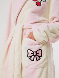 Hello Kitty Stripe x Skinnydip Dressing Gown Lingerie & Nightwear Skinnydip London