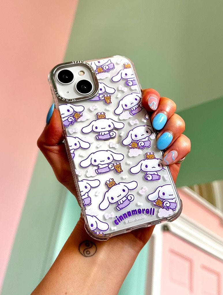 Hello Kitty x Skinnydip Cinnamoroll Purple Shock iPhone Case Phone Cases Skinnydip London