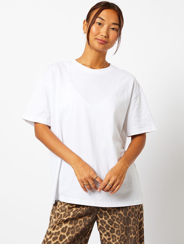 Hello Kitty x Skinnydip Easter Bunny T-Shirt in Ecru Tops & T-Shirts Skinnydip London