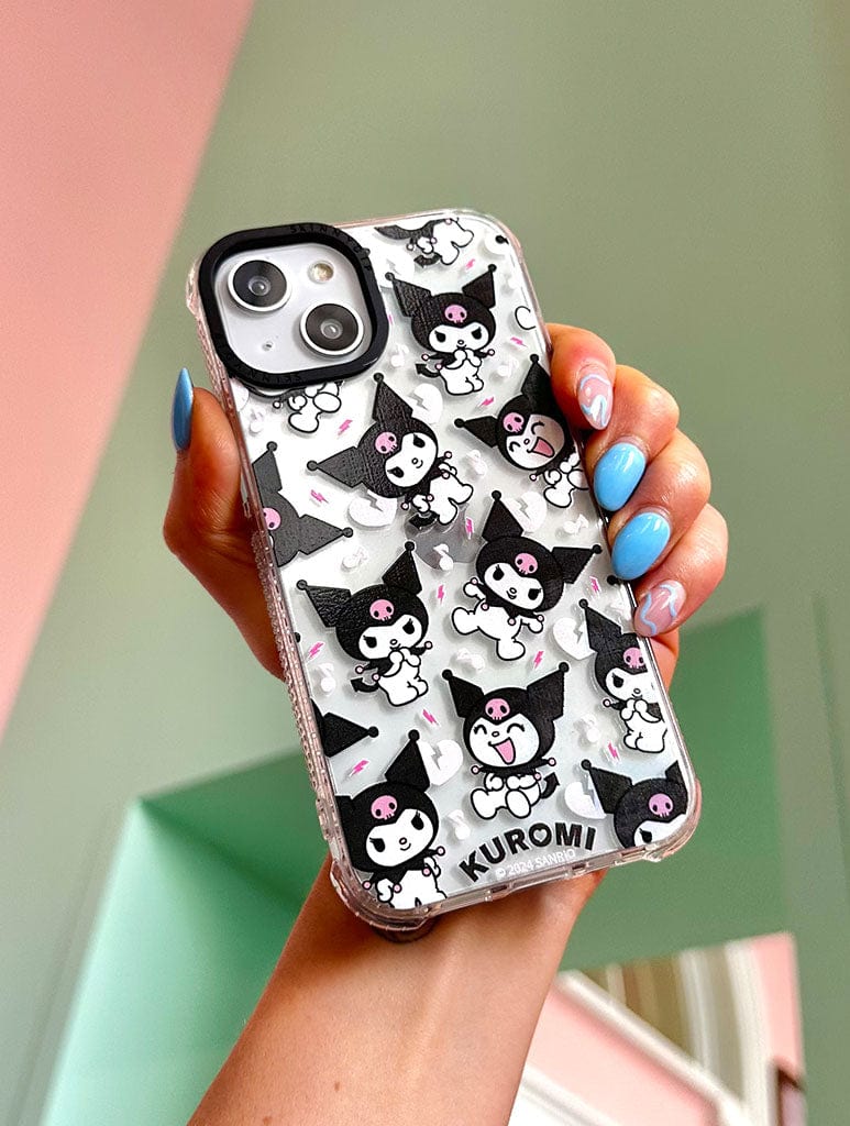 Hello Kitty x Skinnydip Kuromi Black Shock iPhone Case Phone Cases Skinnydip London