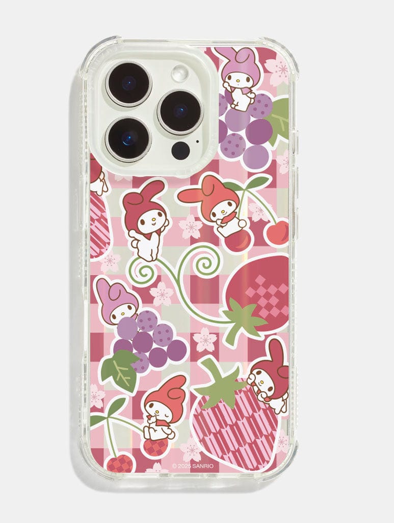 Hello Kitty x Skinnydip My Melody Fruit Picnic Shock iPhone Case Phone Cases Skinnydip London
