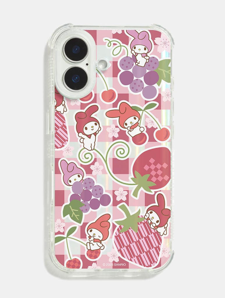 Hello Kitty x Skinnydip My Melody Fruit Picnic Shock iPhone Case Phone Cases Skinnydip London