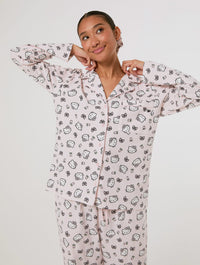Hello Kitty x Skinnydip Pyjama Set with Scrunchie Lingerie & Nightwear Skinnydip London