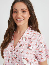 Hello Kitty x Skinnydip Pyjama Shirt & Short Set Lingerie & Nightwear Skinnydip London