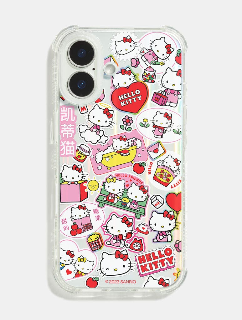 Hello Kitty x Skinnydip Sticker Shock iPhone Case Phone Cases Skinnydip London