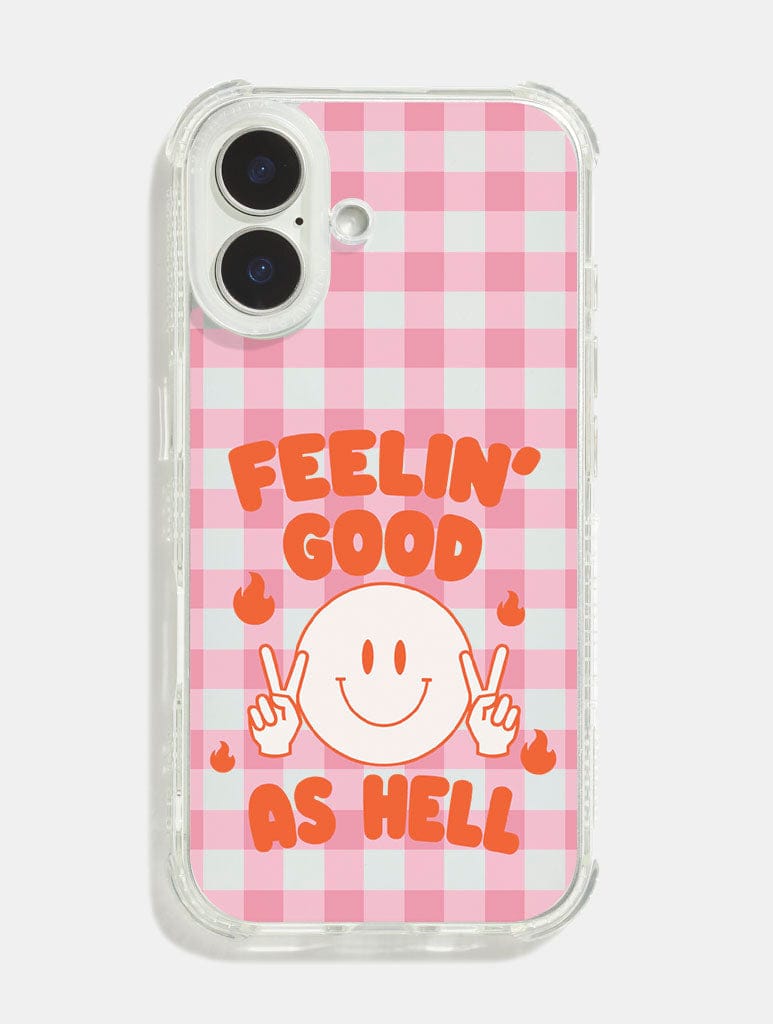 Hollie Graphik x Skinnydip Feelin' Good As Hell Shock iPhone Case Phone Cases Skinnydip London