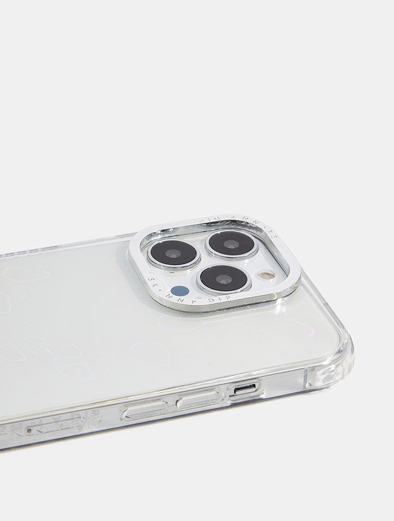 Holo Butterfly Charm Shock iPhone Case Phone Cases Skinnydip London