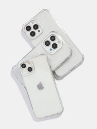 Holo Butterfly Charm Shock iPhone Case Phone Cases Skinnydip London