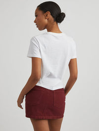 Howdy Honey Baby T-Shirt in White Tops & T-Shirts Skinnydip London