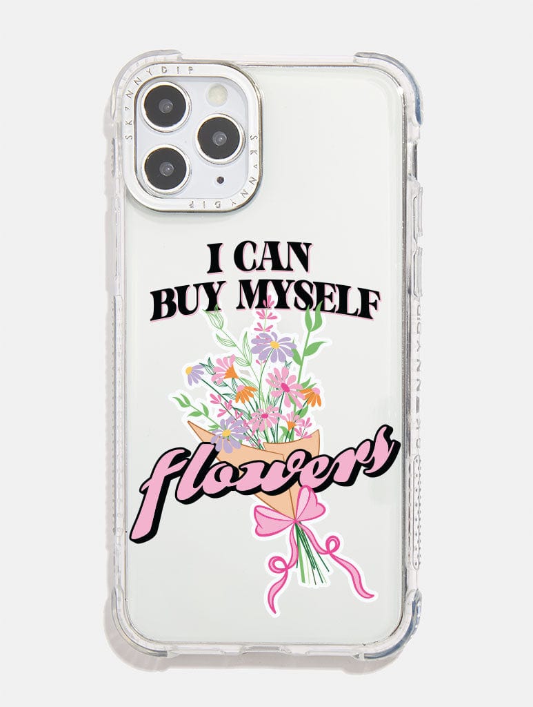 I Can Buy Myself Flowers Shock iPhone Case Phone Cases Skinnydip London