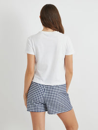 I'm Too Sober For This Baby T-Shirt in White Tops & T-Shirts Skinnydip London