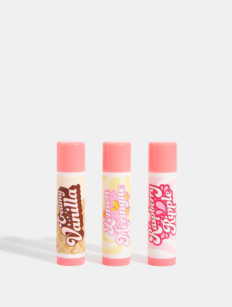 Ice Cream Lip Balm Trio Skincare Skinnydip London