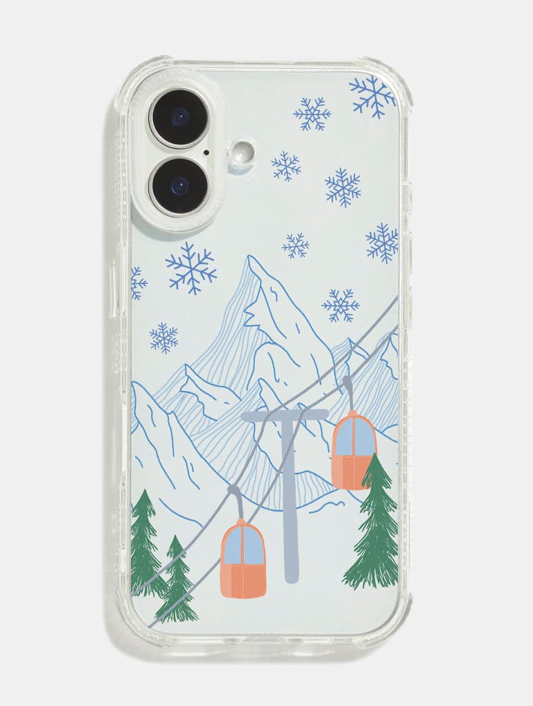 In The Mountains Shock iPhone Case | Ski Phone Cases In The Mountains Shock iPhone Case | Ski Phone Cases