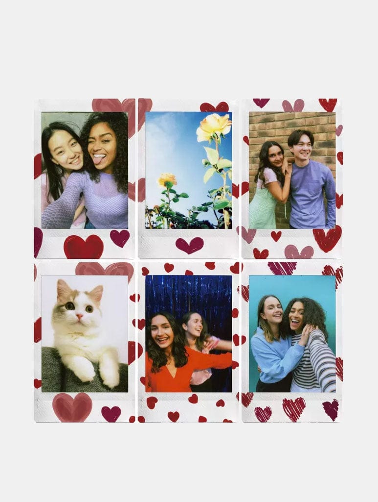 Instax Mini Heart Sketch Film Pack Photography Instax